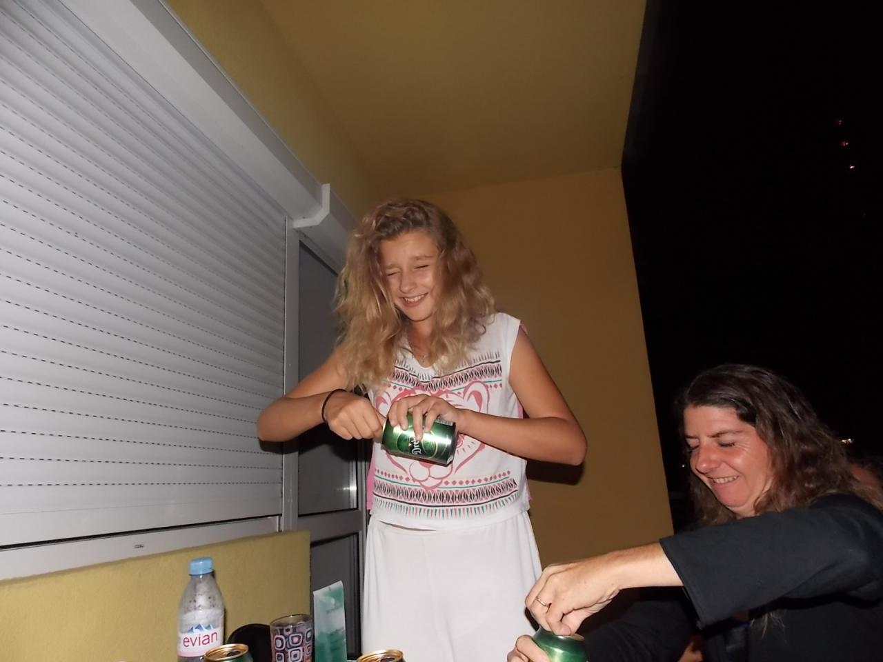 Laura à l'oeuvre