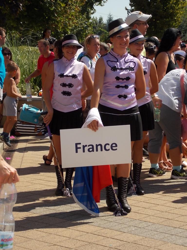 Préparation défilé