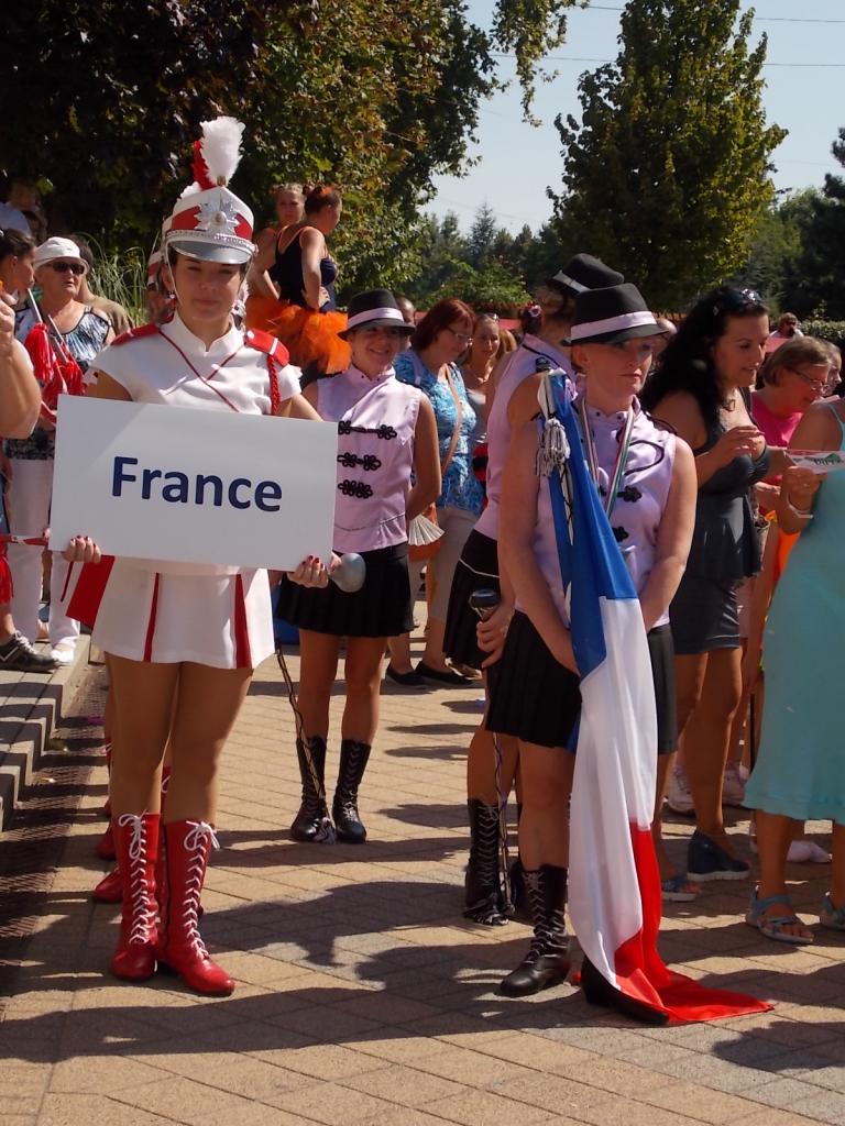 Préparation au défilé
