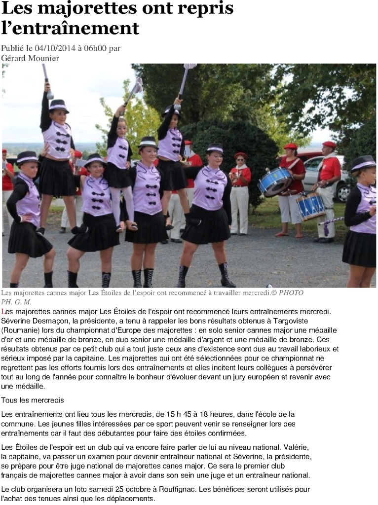 10-Octobre Sud-Ouest